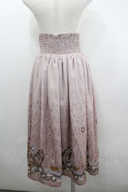 画像3: axes femme / アンティーク柄2WAYスカート  ピンク I-26-02-08-100-AX-SK-AS-ZI