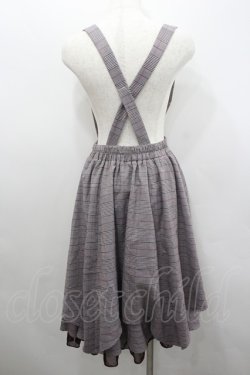 画像3: axes femme / ビット使いサススカート  ボルドー I-26-02-08-101-AX-SK-SA-ZI