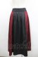 画像3: axes femme / チェーン付ジャガード切替スカート  ワイン I-26-02-08-103-AX-SK-SA-ZI (3)