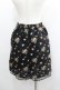 画像3: axes femme POETIQUE / フラワー刺繍ミニスカート  黒 I-26-02-08-113-AX-SK-SA-ZI (3)