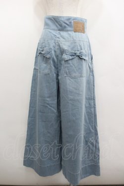 画像3: axes femme / ハイウエストワイドデニムPT L ブリーチ I-26-02-08-119-AX-PA-SA-ZI