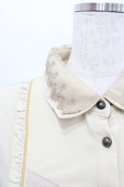 画像2: axes femme / レース重ね襟長袖プルオーバー  ベージュ I-26-02-08-022-AX-TO-SA-ZI