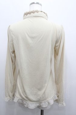 画像3: axes femme / レース重ね襟長袖プルオーバー  ベージュ I-26-02-08-022-AX-TO-SA-ZI