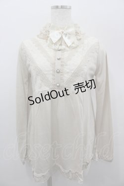 画像1: axes femme / ジャボ付きフェミニPO M キナリ I-26-02-11-037-0-TO-SA-ZI