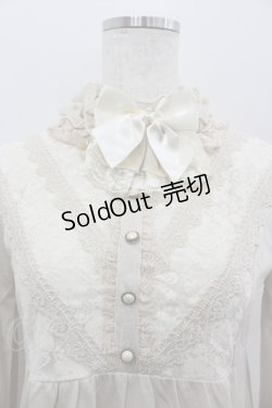 画像2: axes femme / ジャボ付きフェミニPO M キナリ I-26-02-11-037-0-TO-SA-ZI