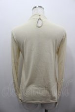 画像3: axes femme / レースビッグリボンカットソー  アイボリー I-26-02-11-038-AX-TO-SA-ZI (3)