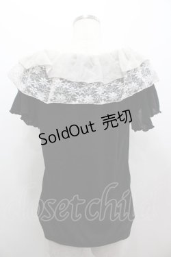 画像3: axes femme / お花ＸパールPO  黒 I-26-02-11-006-AX-TO-SA-ZI