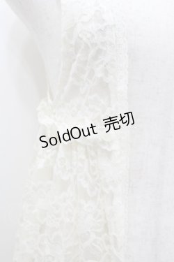 画像2: TRALALA / 総レースジレ  白 I-26-02-11-065-LO-TO-SA-ZI