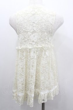 画像3: TRALALA / 総レースジレ  白 I-26-02-11-065-LO-TO-SA-ZI