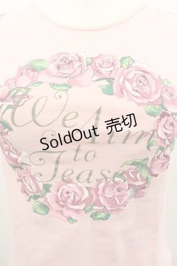画像2: LIZ LISA / 薔薇ロゴタンク  ピンク I-26-02-11-066-LO-TO-SA-ZI
