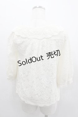 画像3: LIZ LISA / 総レーストップス  アイボリー I-26-02-11-069-LO-TO-SA-ZI