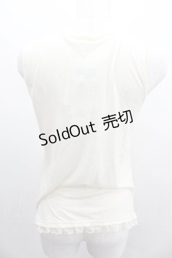 画像3: axes femme / フラワーレースタンク  白 I-26-02-11-079-AX-TO-SA-ZI