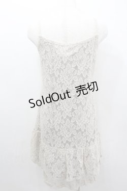 画像3: axes femme / 総レースキャミワンピース  アイボリー I-26-02-11-095-AX-OP-SA-ZI