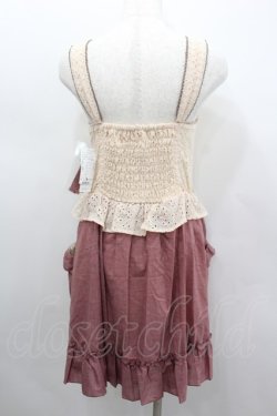 画像3: axes femme / ビスチェドッキングOP M アワピンク I-26-02-11-106-AX-OP-SA-ZI