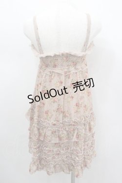 画像3: axes femme / ナポレオンブーケキャミチュニック  ピンク I-26-02-11-107-AX-OP-SA-ZI