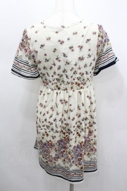 画像3: axes femme / ローズブーケ透かしレースワンピース M アイボリー I-26-02-11-115-AX-OP-SA-ZI