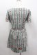 画像3: axes femme / ローズストライプワンピース M サックス I-26-02-11-125-AX-OP-SA-ZI (3)