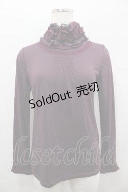 画像1: axes femme / 首元ローズタートル M パープル I-26-02-11-019-AX-TO-SA-ZI