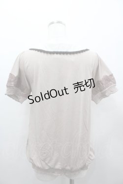 画像3: axes femme / 異素材衿使いPO M アワピンク I-26-02-11-025-AX-TO-SA-ZI