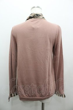 画像3: axes femme / レジメ柄ボータイPO  アワピンク I-26-02-11-026-AX-TO-SA-ZI