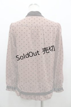 画像3: axes femme / デシンドット柄BL M コイピンク I-26-02-11-027-AX-BL-SA-ZI