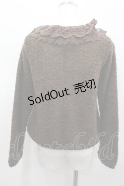 画像3: axes femme / ボアジップアップカーデ  ブラウン I-26-02-13-034-AX-TO-SA-ZI