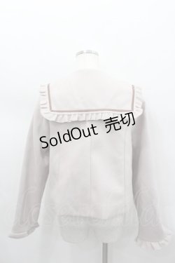 画像2: m petit by misako / セーラー襟ショートコート M ピンク I-26-02-13-004-LO-CO-TE-ZI