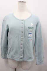 PINK HOUSE / ロゴpt&ワッペンカットカーディガン  サックス I-26-02-13-051-LO-TO-SA-ZI