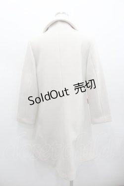 画像3: Fi.n.t / ローズ刺繍衿スカラップコート F ベージュ I-26-02-13-005-CA-CO-TE-ZI