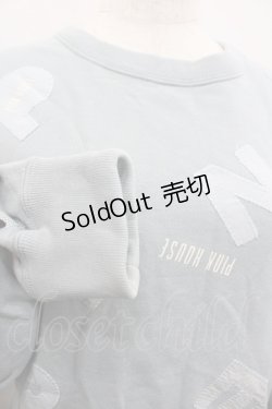 画像3: PINK HOUSE / ギンガムアルファベットアップリケスウェット  サックス I-26-02-13-055-LO-TO-SA-ZI