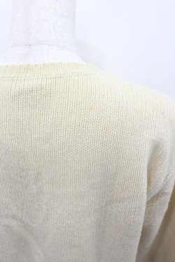 画像3: PINK HOUSE / ユニオンジャック編み込みカーディガン  アイボリー I-26-02-13-056-LO-TO-SA-ZI