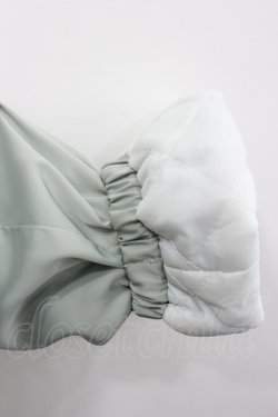 画像2: axes femme POETIQUE / パールキルティングブルゾン M グリーン I-26-02-13-006-AX-JA-TE-ZI