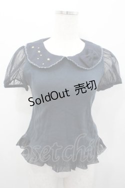 画像1: Angelic Pretty / ななつの星カットソー  ネイビー I-26-02-13-062-AP-TO-SA-ZI