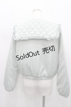 画像3: axes femme POETIQUE / パールキルティングブルゾン M グリーン I-26-02-13-006-AX-JA-TE-ZI