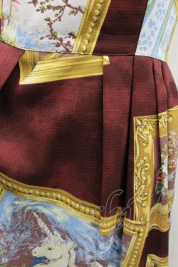 画像2: MILK / MUSEEドレス  ボルドー I-26-02-13-064-ML-OP-SA-ZI