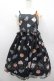 画像1: Emily Temple cute / ハロウィンpartyキャミソールワンピース  ブラック I-26-02-13-065-ET-OP-SA-ZI (1)