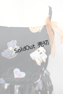 画像2: Emily Temple cute / ハロウィンpartyキャミソールワンピース  ブラック I-26-02-13-065-ET-OP-SA-ZI