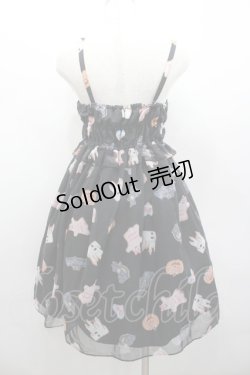 画像4: Emily Temple cute / ハロウィンpartyキャミソールワンピース  ブラック I-26-02-13-065-ET-OP-SA-ZI