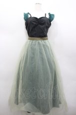 画像1: LOLITAその他(お買取対象外) / アナ雪コラボ アナワンピース L グリーン I-26-02-13-066-LO-OP-TE-ZI (1)