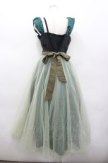 画像3: LOLITAその他(お買取対象外) / アナ雪コラボ アナワンピース L グリーン I-26-02-13-066-LO-OP-TE-ZI (3)