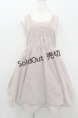 画像1: axes femme / バラ柄ふくれジャガードチュニ  ピンク I-26-02-13-070-AX-TO-SA-ZI