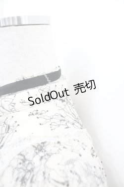 画像2: Amavel / Feminine Laceワンピース  アイボリーＸ黒 I-26-02-13-075-CA-OP-SA-ZI