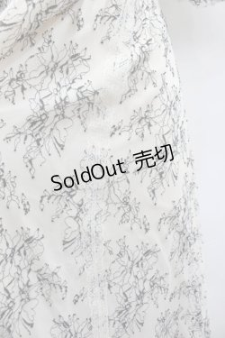 画像3: Amavel / Feminine Laceワンピース  アイボリーＸ黒 I-26-02-13-075-CA-OP-SA-ZI