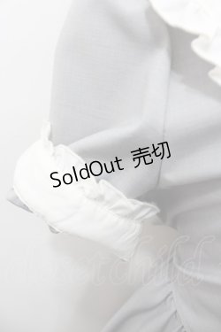 画像3: Amavel / リボン付きフリルセーラーカラー半袖ワンピース  グレーＸ白 I-26-02-13-077-CA-OP-SA-ZI