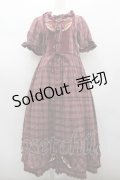 PINK HOUSE / オジリナルタータンワンピース  赤 I-26-02-13-085-LO-OP-TE-ZI