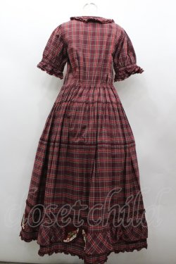 画像4: PINK HOUSE / オジリナルタータンワンピース  赤 I-26-02-13-085-LO-OP-TE-ZI