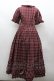 画像4: PINK HOUSE / オジリナルタータンワンピース  赤 I-26-02-13-085-LO-OP-TE-ZI (4)