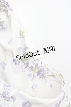 画像5: PINK HOUSE / リトルヴァイオレットプリントワンピース  白 I-26-02-13-086-LO-OP-TE-ZI