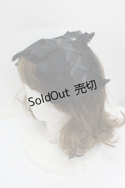 画像6: 草苺大福鴨 / サイド編み下げ&刺繍ジャケット・ビスチェワンピース  黒 I-26-02-13-088-LO-OP-SA-ZI