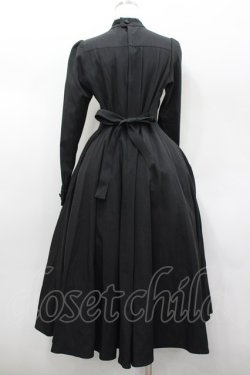 画像3: Stamp Albums / 蛇刺繍ハイネック長袖ワンピース S 黒Ｘ白 I-26-02-13-090-LO-OP-SA-ZI